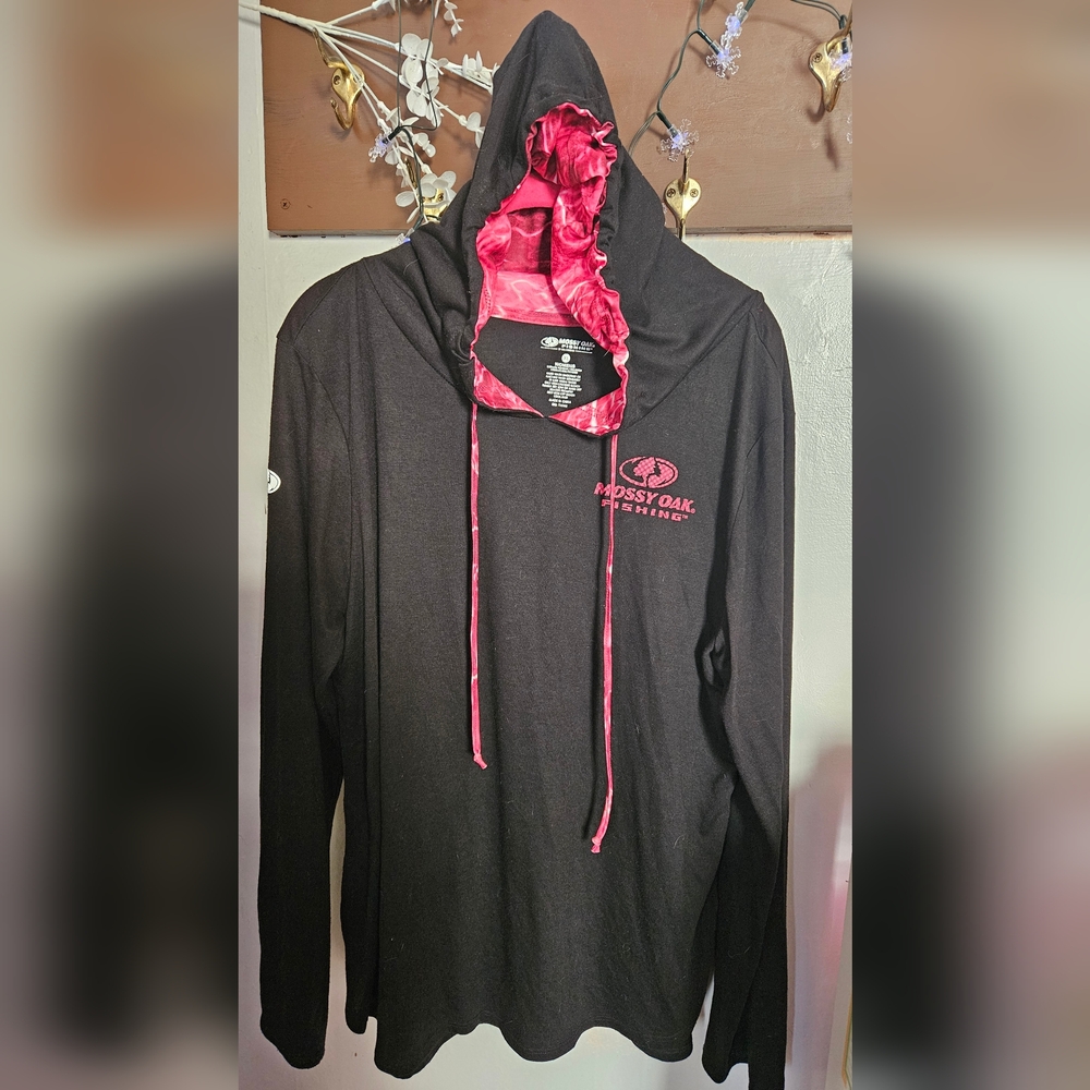 MOSSY OAK FISHING Hoodie Womens SzXL